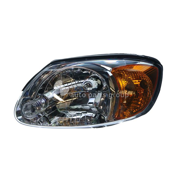 APG All Crash Head Lamp Passenger Side Certified Suits Hyundai Accent GL LC 5/2003 to 7/2003 HAB-21030LHQ