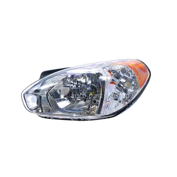 APG All Crash Head Lamp Passenger Side Certified Suits Hyundai Accent MC 2006 to 2009 HAC-21030LHQ