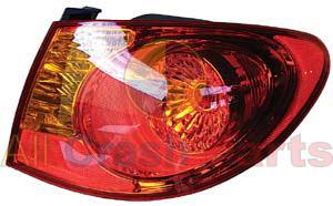 APG All Crash Tail Lamp Drivers Side Certified Suits Hyundai Elantra HD 2006 to 2011 HLH-21040RHQ