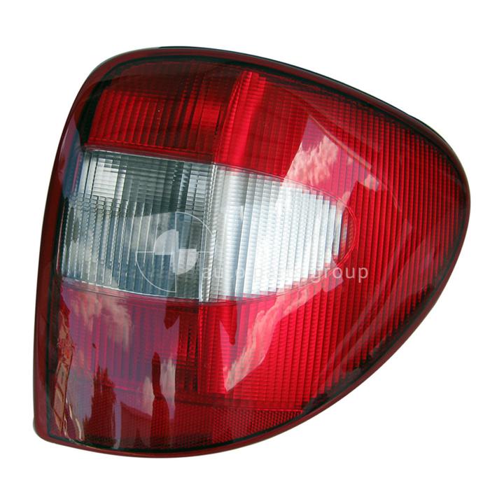 APG All Crash Black Red/Clear Tail Lamp Drivers Side Aftermarket Suits Chrysler Voyager RG 2004 to 2010 IVC-21040RH