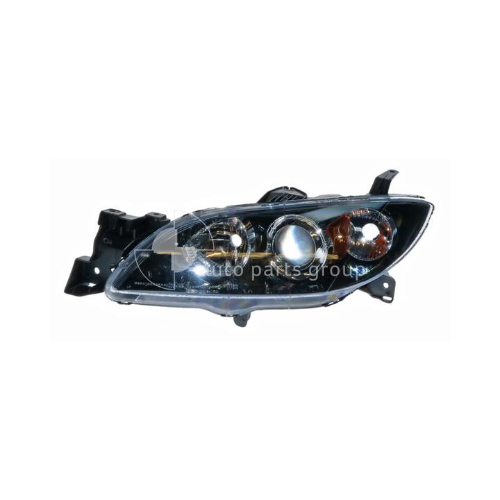 APG All Crash Head Lamp Passenger Side Certified Suits Mazda 3 BK Sedan 2004 to 2009 MBN-21033LHQ