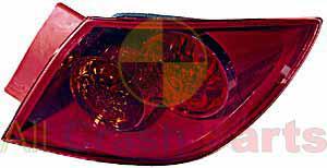 APG All Crash Tail Lamp Drivers Side Certified Suits Mazda 3 BK Hatch 1/2004 to 6/2006 MBN-21041RHQ
