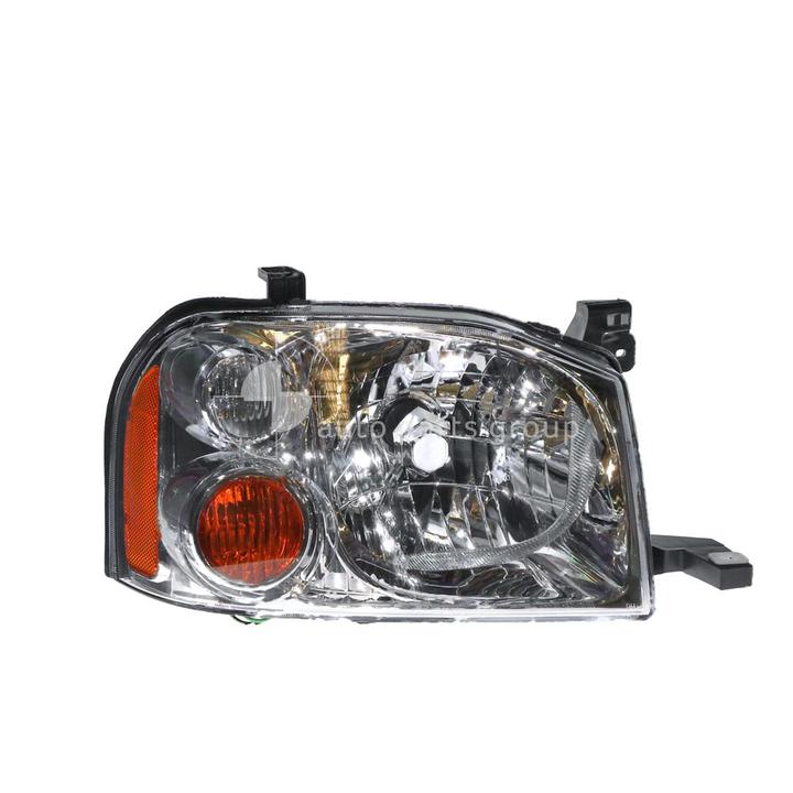 APG All Crash Halogen Head Lamp Drivers Side Certified Suits Nissan Navara D22 2001 to 2015 NNE-21030RHQ