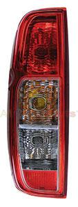 APG All Crash Red/Clear Tail Lamp Passenger Side Certified Suits Nissan Navara D40 2005 to 2015 NNG-21040LHQ