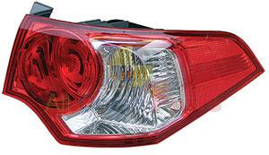 APG All Crash Tail Lamp Drivers Side Certified Suits Honda Accord Euro CU 6/2008 to 11/2010 OAK-21040RHQ