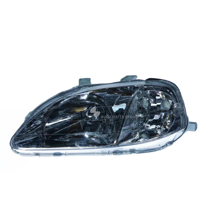 APG All Crash Halogen Head Lamp Passenger Side Certified Suits Honda Civic EK 1999 to 2000 OCL-21031LHQ