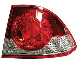 APG All Crash Tail Lamp Drivers Side Certified Suits Honda Civic 8th Generation FD 2006 to 2008 OCO-21040RHQ