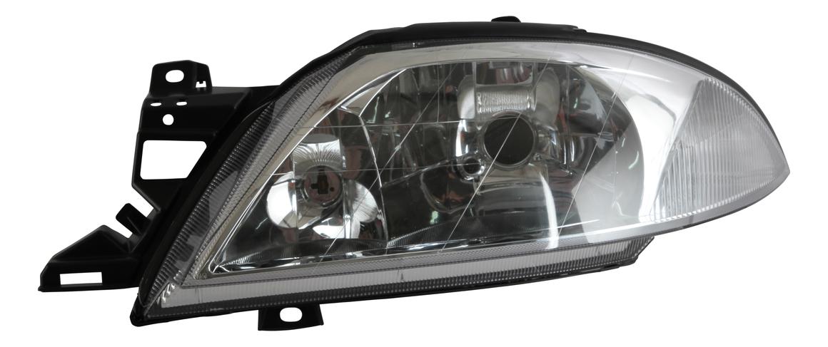 APG All Crash Chrome Halogen Head Lamp Passenger Side Certified Suits Ford Falcon Fairmont/Ghia AU2/AU3 2000 to 2002 FAU-21031LHQ