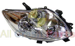 APG All Crash Head Lamp Drivers Side Certified Suits Toyota Corolla ZRE152R 2007 to 2009 TCP-21031RHQ