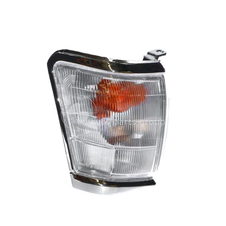 APG All Crash Chrome Front Park / Indicator Lamp Drivers Side Certified suits Toyota Hilux SR5 1997 to 2001 TII-21011RHQ