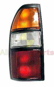APG All Crash Red/Amber Tail Lamp Passenger Side Aftermarket Suits Toyota Prado 95 Series 1996 to 1999 TLE-21040LH