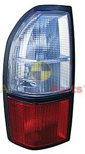 APG All Crash Red/Clear Tail Lamp Passenger Side Aftermarket Suits Toyota Prado 95 Series 1999 to 2002 TLE-21042LH