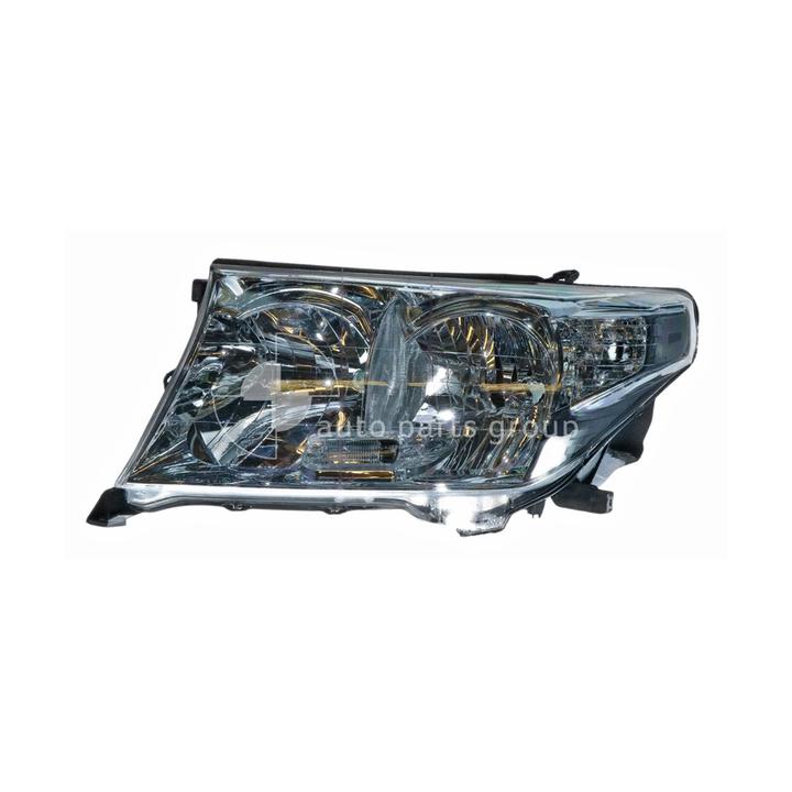 APG All Crash Head Lamp Passenger Side Certified suits Toyota Landcruiser 200 Series 2007 to 2015 TLJ-21030LHQ