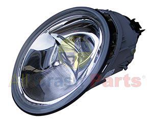 APG All Crash Halogen Manual Adjust Head Lamp Drivers Side Certified Suits Volkswagen Beetle 1Y/9C 2000 to 2005 VBB-21030RHQ