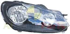 APG All Crash Halogen Head Lamp Drivers Side Certified Suits Volkswagen Golf MK 6 2009 to 2021 VGH-21030RHQ
