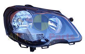 APG All Crash Halogen Head Lamp Drivers Side Certified Suits Volkswagen Polo GTi 9N 3 Door 2005 to 2010 VOD-21031RHQ
