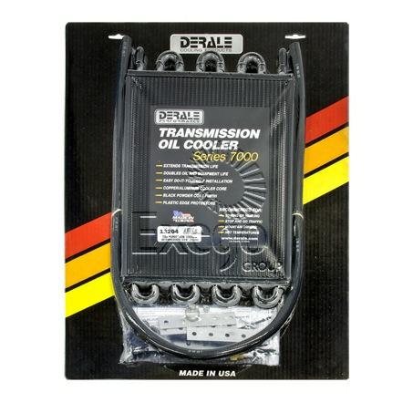 Derale Transmission Oil Cooler Kit - Universal Fit 8 Pass 430x250mm