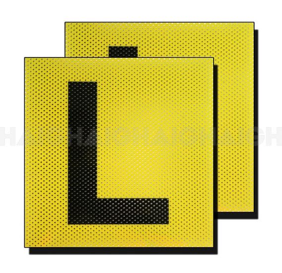L Plates Clear Vision - Drive CL2