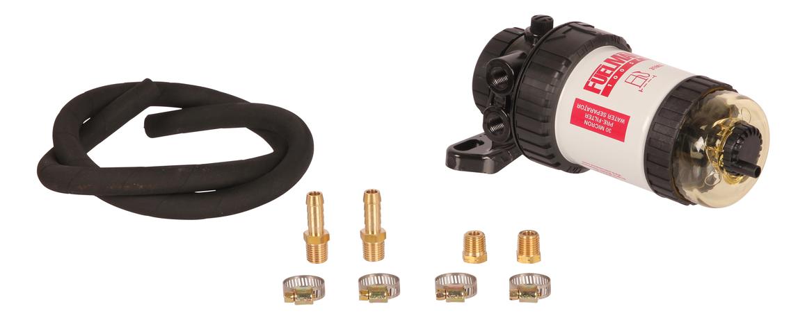 Drivetech 4x4 FuelManager Universal Diesel Pre Filter Kit DT-DKLC30