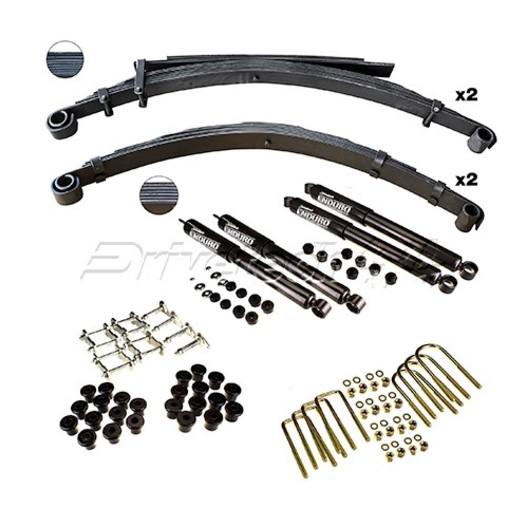 Drivetech 4x4 Enduro Extra HD Lift Kit fits Toyota Landcruiser 75 Series (1984-99) - DTSK-TOY04J