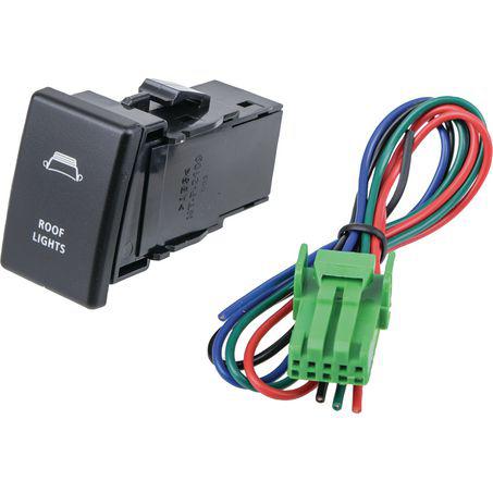 Drivetech 4x4 OE Style Push Button Switch Roof Light Suits Holden/Isuzu DT-11090