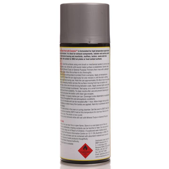 Dupli-Color Aerosol Spray High Heat Flat Silver 340g DH1620