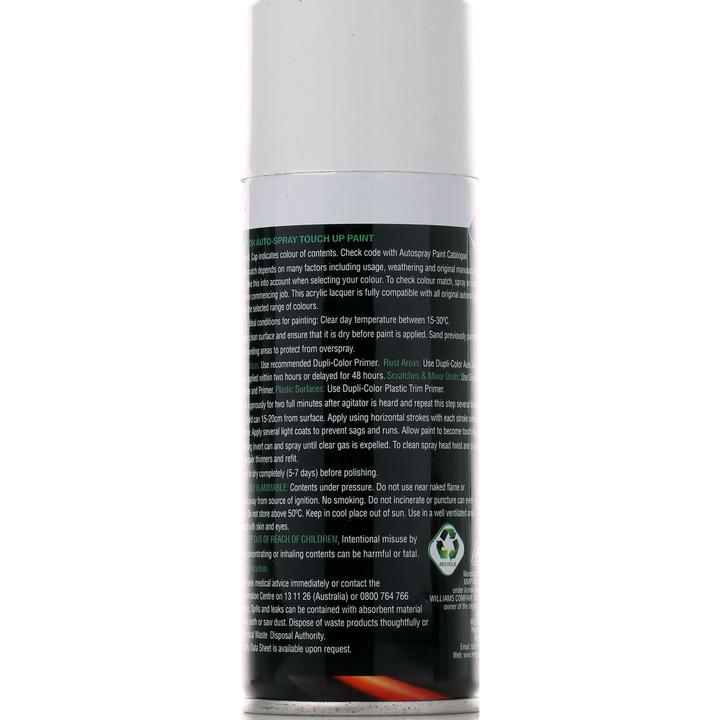 Dupli-Color Automotive Aerosol Spray Paint Superior White 150g DSDA08