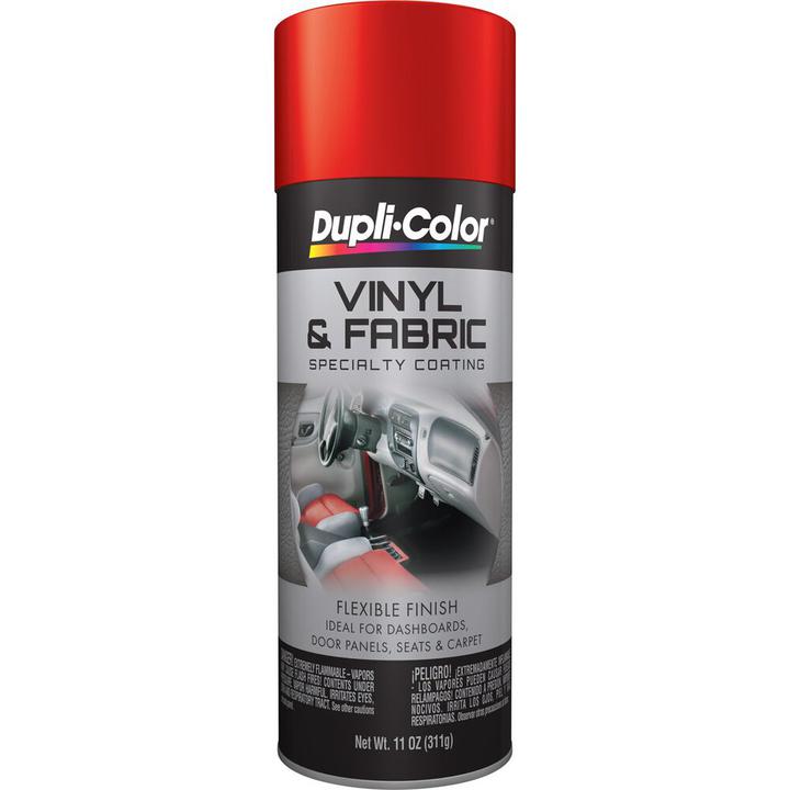Dupli-Color Vinyl & Fabric Aerosol Spray Paint Red 311g HVP100