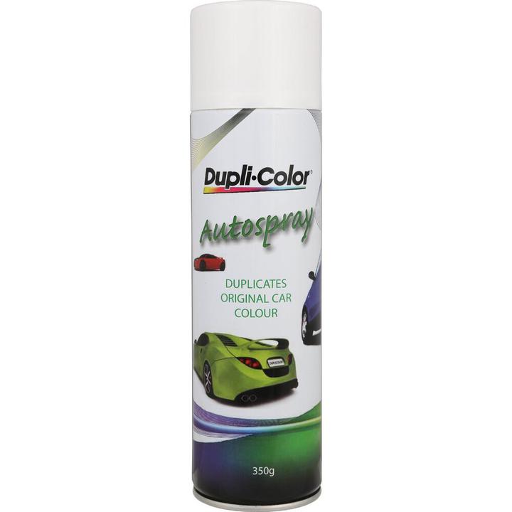 Dupli-Color Automotive Aerosol Spray Paint Alpine White 350g PSH53