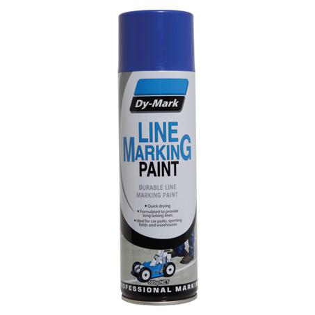 Dy-Mark Line Marking Paint Blue Aerosol Spray 500g 41015003