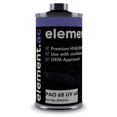 element.ac PAO 68 oil UV (Polyalphaolefin) 1L EPAO1U