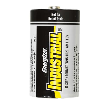 Energizer Industrial Alkaline D Battery 1.5V EN95