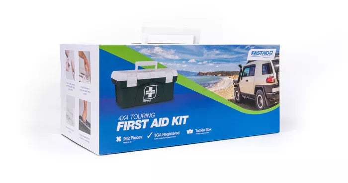 FastAid 4x4 Touring First Aid Kit Plastic Tackle Case FANCT22