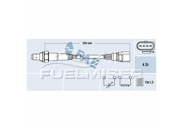 Fuelmiser Oxygen Lambda Sensor COS5051