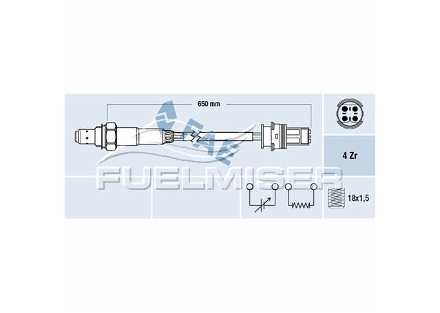 Fuelmiser Oxygen Lambda Sensor COS5120