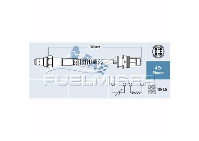 Fuelmiser Oxygen Lambda Sensor COS5135