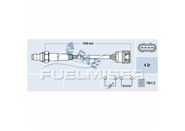 Fuelmiser Oxygen Lambda Sensor COS5143