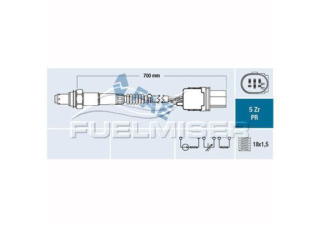 Fuelmiser Oxygen Lambda Sensor COS5312