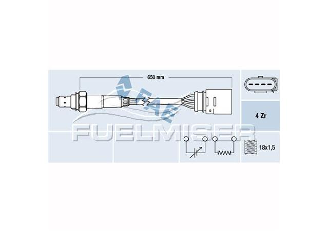 Fuelmiser Oxygen Lambda Sensor COS5336