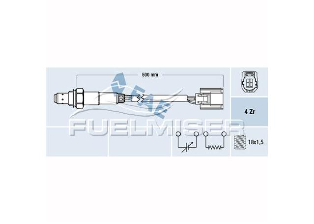 Fuelmiser Oxygen Lambda Sensor COS5364