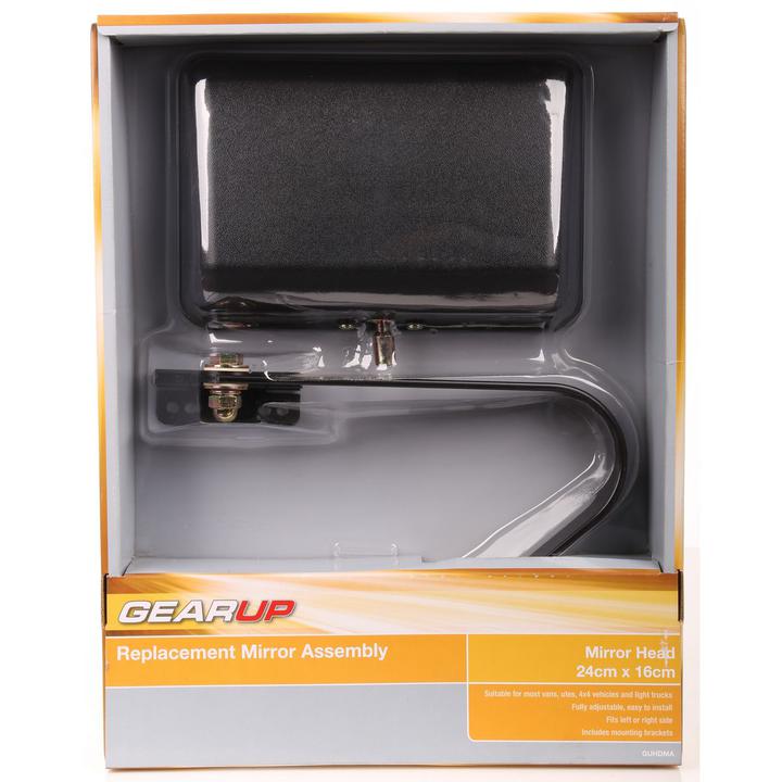 Gearup Mirror Head Assembly With Arm GUHDMA