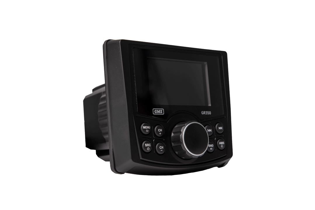 GME Marine Stereo Black Bluetooth AM/FM GR350BTB