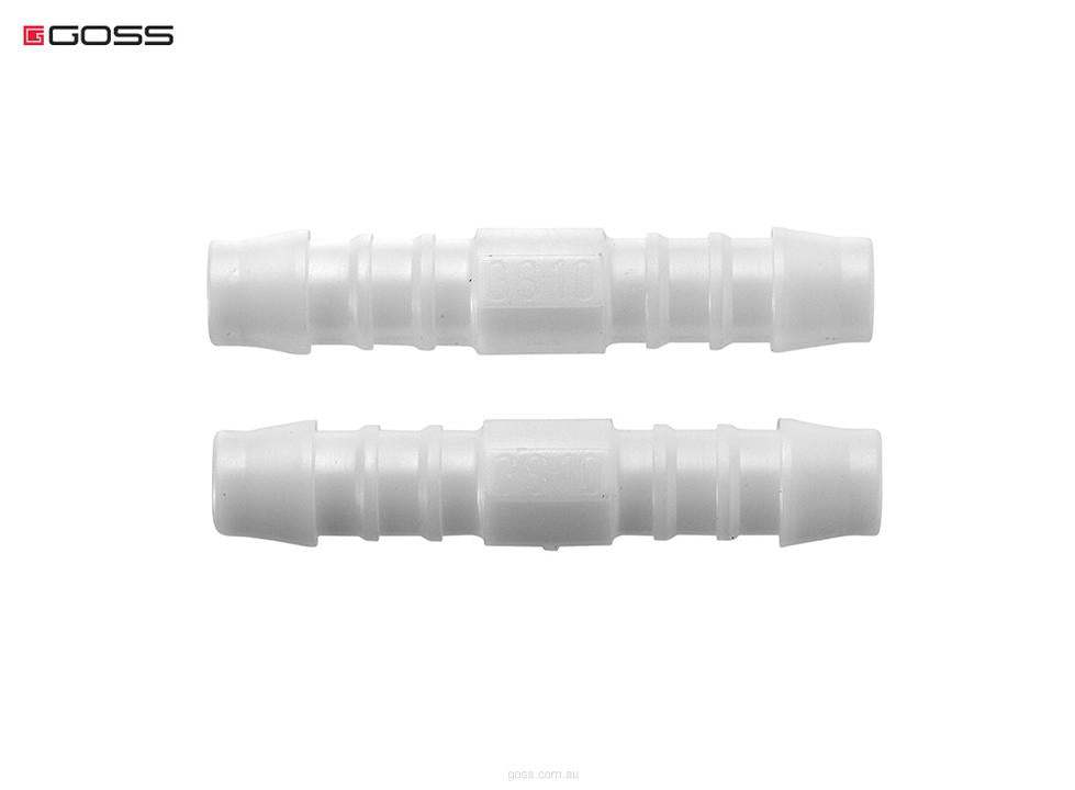Goss Straight Connector 8mm (2 Pack) S04