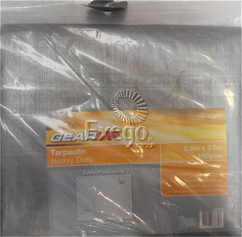 Gearup Heavy Duty Tarpaulin Reinforced 3.6m x 3.0m