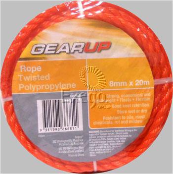 Gearup Multi Purpose Poly Rope 8mm x 20m