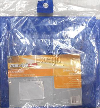 Gearup Light Duty Tarpaulin 2.4m x 1.8m
