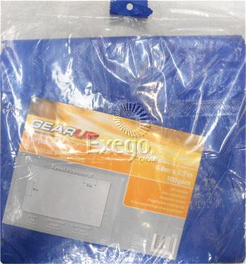Gearup Light Duty Tarpaulin 4.8m x 2.7m