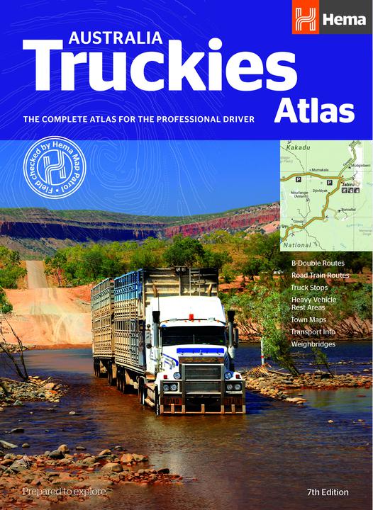 HEMA Australian Truckies Atlas Book