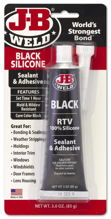 J-B Weld Black Silicone Sealant 31319