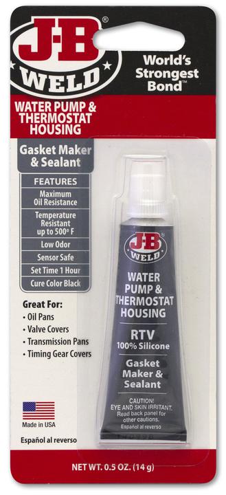 J-B Weld Water Pump Thermostat Housing Silicone Sealant 32507